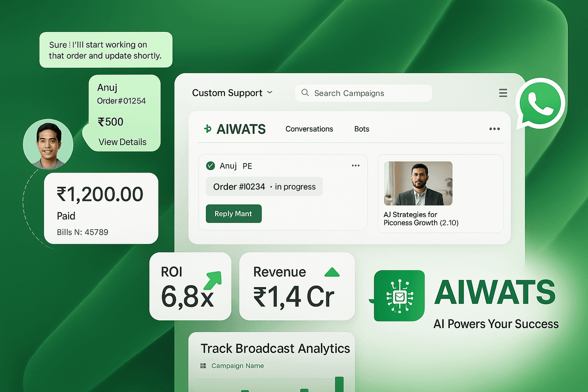 WhatsApp Marketing Dashboard